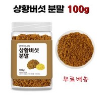 상황버섯 분말 100g 국내산 상황버섯 100% 가루 상황버섯차 먹는방법, 3통