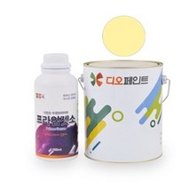 디오페인트 욕실용 타일페인트 1L_화장실타일 주방타일용세트( 리노타일 1리터+프라임젯소 250ml), 클래식17(베이비 엘로우)