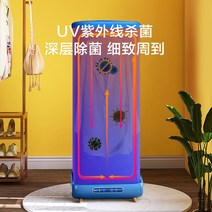미니 의류 건조기 소형 1인 원룸 Midea 가정용 공기 접이식 빠른 건조 유물 공식 플래그십 스토어, [01] 파란색