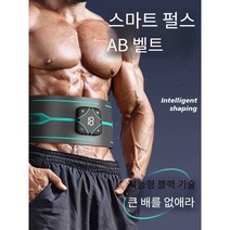 복부 지방 감량 전신 운동 체지방 뱃살, 강력한 버전/EMS 생물학적 펄스/하늘색
