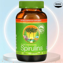 하와이안 스피루리나 스피룰리나 스피루리나 spirulina 1000mg 180정