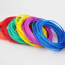 와이디무역 3D펜 PLA 필라멘트 지름 1.75mm 길이 10M 42색 투명 형광, 10M_PLA12마젠타