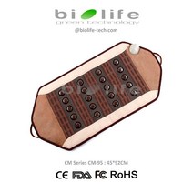 온열안마매트 스트레칭 마사지기 다리 발 어깨 세라믹 건강 돌 바이오 치료 옥 매트리스 한국 ceragem 유, 02 220V_01 EU 플러그