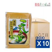 마루산 고시고우지 미소 된장 1kg X 10개 (BOX), 박스