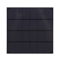 접이식 태양 전지 패널 5W 6V 방수 휴 야외 충전 플레이트 전화 보조베터리 하이킹 캠프 배터리, 07 4.5W 6V