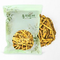 동의한재 자연산 7~10년생 중국산 속썩은풀 600g 약초 황금