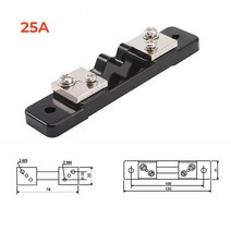 1PCS 외부 션트 FL-2B 10A-60A/75mV 전류 미터 저항 디지털 전류계 앰프 전압계 전력계, 04 25A