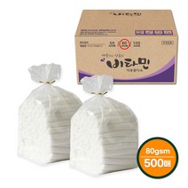 그린위생 업소용 덕용물티슈 비타민 80g 500매