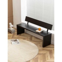 등받이 벤치긴의자 원목 가정용 인테리어 카페 북유럽, (송판) 등제외 120x35x45cm