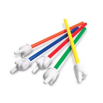 러닝리소스 손가락 막대기 지시봉 10개 / 지휘봉 핸드포인터 / 유치원 교구 물품, 옵션선택, 낱개(1EA)색상임의배송