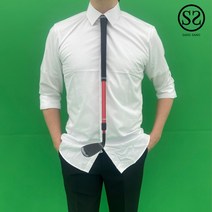 골프스윙 연습기 상상 7번 숏아이언 골프채 길이조절 연습채 성인 주니어 집에서 하는 골프연습, 라지