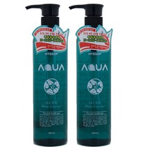 히솝 아쿠아 허브 멀티 에센스 500ml 헤어에센스, 2개
