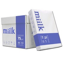 밀크 Miilk A4용지 75g 1박스 2500매