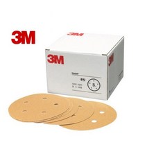 3M 후킷골드 5인치 원형사포(100장), P500