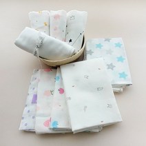 무루땅콩기저귀 무루 내맘대로세트 소프트 사각천기저귀 1장, 라벤더왕관