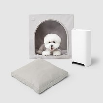 [두잇] 펫 드라이룸 드라이하우스 쿠션세트(탈취제증정), 색상:차콜 / 쿠션:차콜