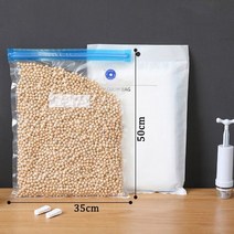 실리콘 푸드 지퍼백 세트 푸드 파우치 재사용 가능한 진공 실러 가방 가정용 식품 보관 씰 가방 씰링 클립이있는 신선한 식품 지퍼 냉동고 가방 핸드 펌프 가방, 35x50cm