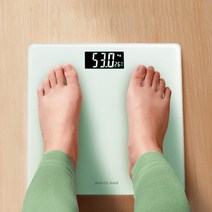 초경량 미니 체중계 몸무게 디지털 건전지 저울 측정기, 2-체중계-화이트