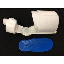 1 쌍 2 개 외반 외반 들것 엄지 발가락 건막류 부목 스트레이트너 스페이서 풋 케어 도구 페디큐어 분리기 교정기 스프레드, 2-성인용 흰색