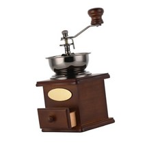 분말소분기 수동 커피 그라인더 빈티지 주철 핸드 크랭크 밀 두께 분말 탱크 콩 분쇄기로, 168x163x9x94cm