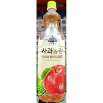 사과 농장 주스 가야 1.5L 과즙 음료 업소 식당용, 더킹덤 1, 더킹덤 1
