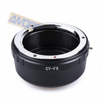CY-FX 어댑터 Contax CY 마운트 렌즈-Fujifilm X 카메라 X-T30 X-T100 X-H1 X-A5 X-E3 X-A10 I, 한개옵션0