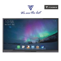 65인치 학교 학원 수업용 LED 스마트 전자칠판 UHD 터치모니터 안드로이드 제이티웍스 본품, PRO
