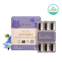 감마리놀렌산 보라지유 뉴질랜드 보라지오일 보라지꽃종자유 감마리놀렌산효능 GLA 240 생리전 월경전 증후군 개선 도움 영양제 식물성 캡슐 저온압축 오메가6, 1m oNth, 1개