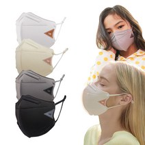 ILE 99% 항균인증 KC인증 다회용 쿼드 마스크 S M L 발수코팅 50회 사용, 1개입, 블랙