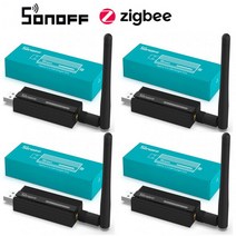 SONOFF Dongle-P Zigbee 3.0 USB 동글 플러스 범용 Zigbee 게이트웨이 지원 Zigbee2MQTT Zigbee 시리즈는 Alexa와 함께 작동, 5pcs