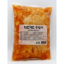 [아이싱싱]선민식품 다오지요 냉면재료 무김치 2.5kg 냉면 비빔국수 쫄면 막국수용