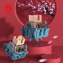 Kailh 상자 스위치 Chinoiserie Delo 촉각 사용자 정의 DIY 기계식 키보드 호환 체리 MX 5 핀, [05] 110PCS