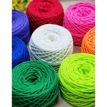 5.0mm 100yard 촘촘 고급 우동실 청키스트링 / 소프트 폴리에스터 우동끈 / 가벼운실 부드러운실 (61칼라), No.36