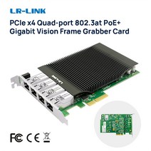 무선 랜카드 데스크탑 USB LRLINK POE 5.0 기가비트 이더넷 네트워크 카드 프레임 그래버 NIC PCI 익스프레, 한개옵션0