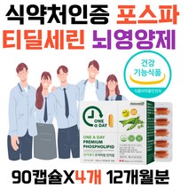 식약처인증 포스파티딜세린 뇌영양제 인지질 PS 대두 레시틴 인지질 LDL HDL 콜레스테롤 낮추는방법 두뇌영양제 브레인트레이너 NON GMO 콩 두유 집중력 두뇌학생 직장인 노인 시니어