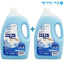 [빨래엔 피죤~] 1+1 상쾌한 비앙카향 Premium 블루 비앙카 용기형 3000ml 섬유유연제, 1개