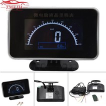 GPS 측량기 자동차 트럭 디지털 속도계 주행 거리 게이지 LCD 알람 2 in 1 12V, 한개옵션0, 한개옵션0