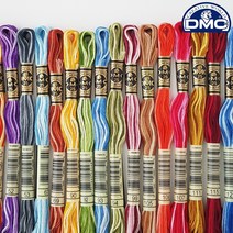 퀼팅맘 DMC 프랑스자수실 25번사 복합사 십자수실 18컬러 (마크라메 소원팔찌), [ 106 ] 2번열, 1개