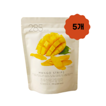 [딜라이트 프로젝트] 쫀득한 망고 말랭이 80g 285Kcal, 5개