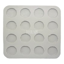 하프 마카롱 실리콘 몰드 비누 캔들 석고방향제 DIY 만들기