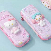 시나모롤 마이멜로디 폼폼푸린 필통 산리오필통 입체필통 파우치필통, 헬로키티 필통