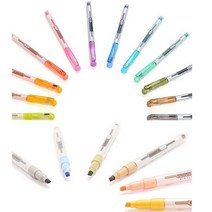 모나미 에센티 소프트 브라이트 형광펜 1타스(12자루), 파스텔 퍼플(바이올렛)