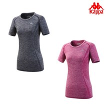 카파 여성용 기능성 심리스 반팔티셔츠 KJRS321FN