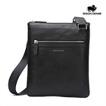 바이슨데님 BISON DENIM 남자 남성 수제 가죽 슬림 서류가방 크로스백 메신저백 N2424-1B