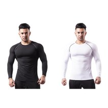 남성 쿨소재 기능성 긴팔 베이스레이어 언더웨어 축구 스노우보드 골프 언더셔츠 헬스 웨이트