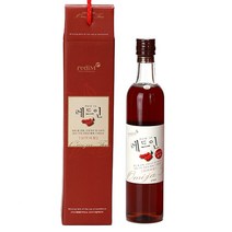 붉은 빛깔 문경 레드인 오미자청 375ml x 1병 오미자 엑기스 음료