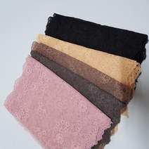 dklace 스판레이스모음 / 스판레이스 6-73249 폭 23cm 자가드, Purple