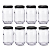 글라스락 580 높은형 유리병 블랙 500ml + 뚜껑 랜덤 발송, 78세트