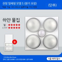 화장실 온열기 온풍기 온열 온풍 펜션 숙박 겨울 히터 욕실 벽 천장 난방기, L