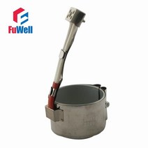 전기온수기부품 플라스틱 성형 사출기 용 55mm x 50mm 220v 260w 운모 밴드 히터, 110v